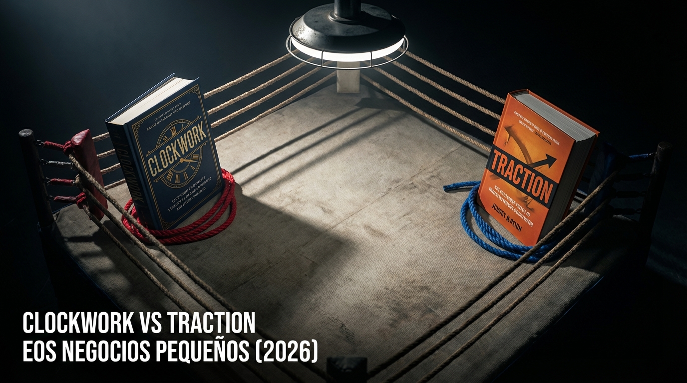 Clockwork vs Traction EOS negocios pequeños (2026)