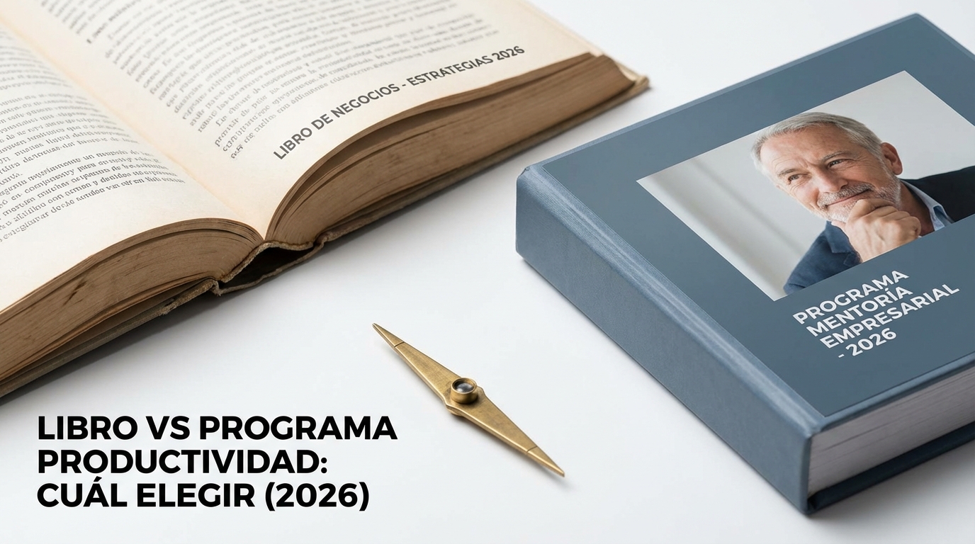 Libro vs programa productividad: cuál elegir (2026)