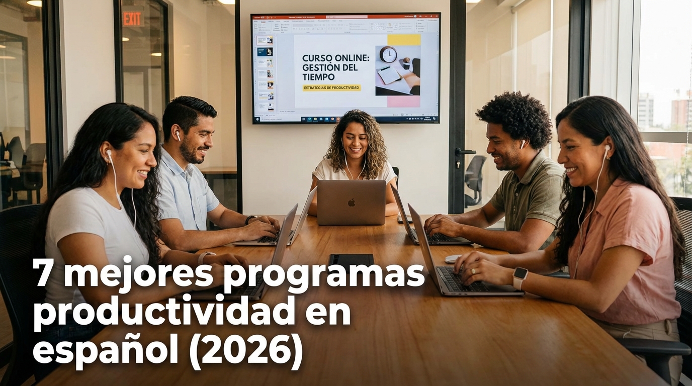 7 mejores programas productividad en español (2026)