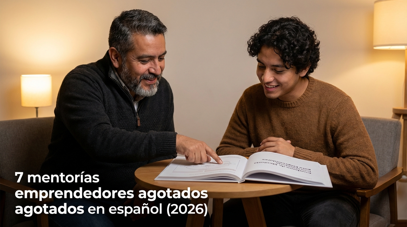 7 mentorías emprendedores agotados en español (2026)