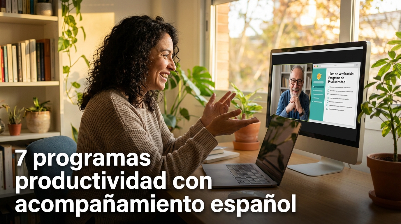 7 programas productividad con acompañamiento español
