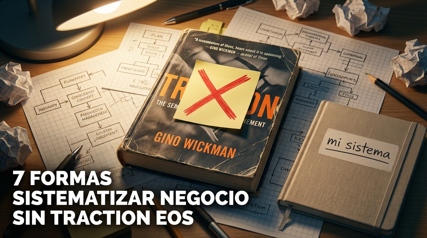 7 formas sistematizar negocio sin Traction EOS