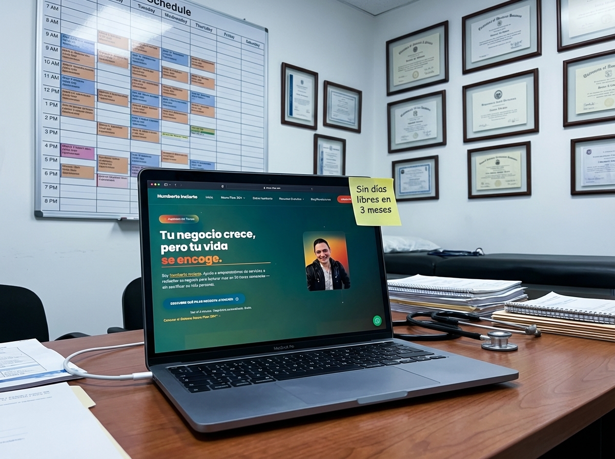 burnout dueño de consultorio médico