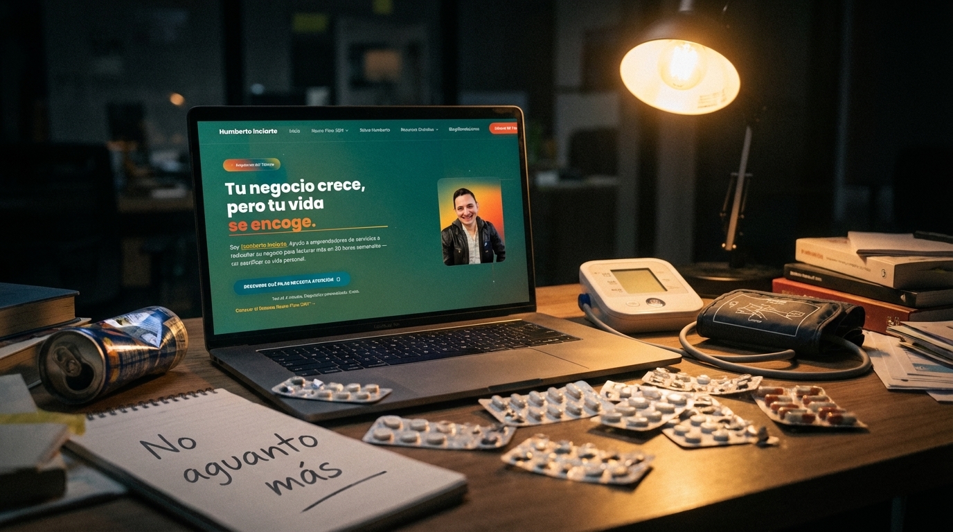 burnout dueño de negocio de servicios LATAM