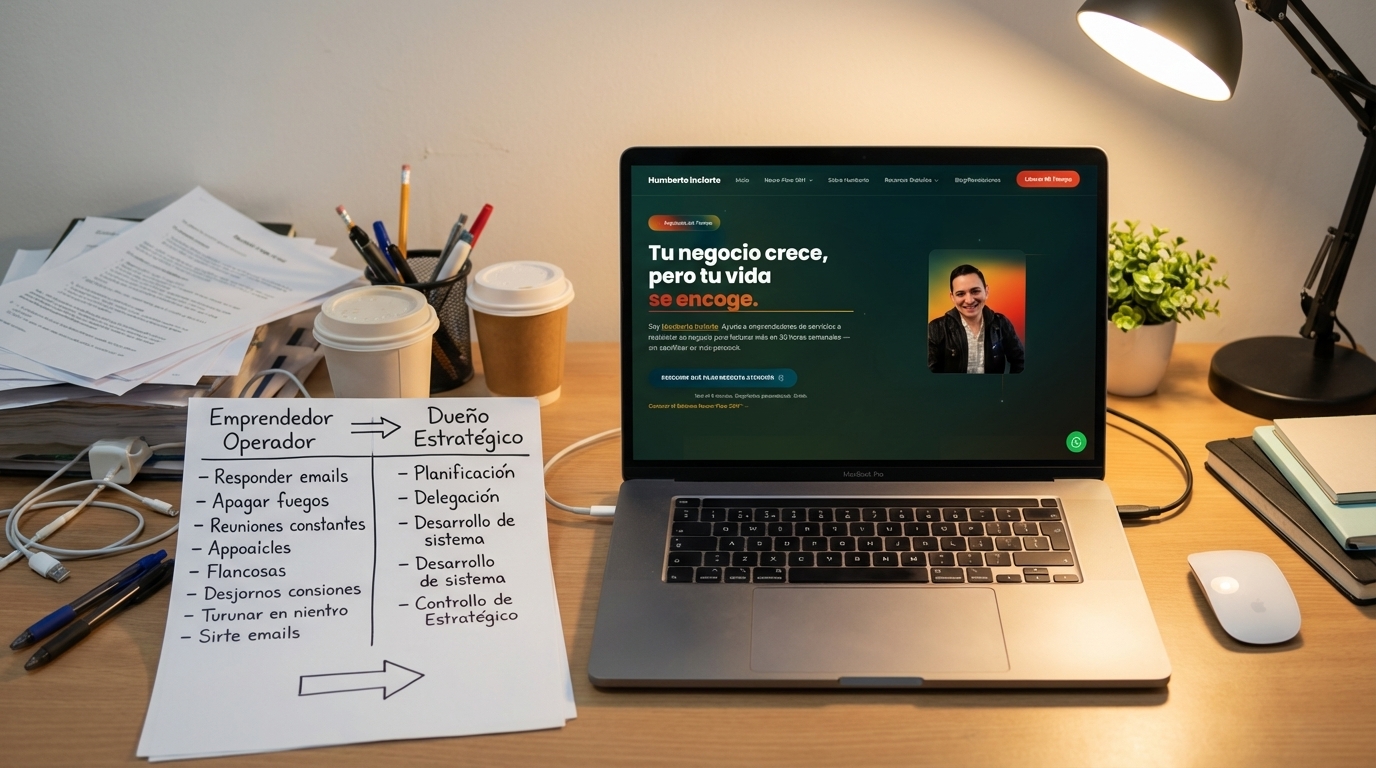 cómo pasar de emprendedor operador a dueño estratégico