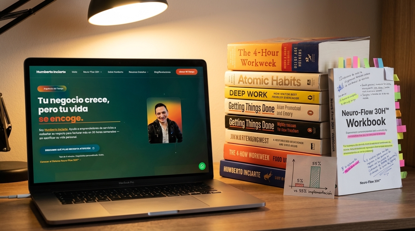 qué es mejor un libro de productividad o un programa con acompañamiento