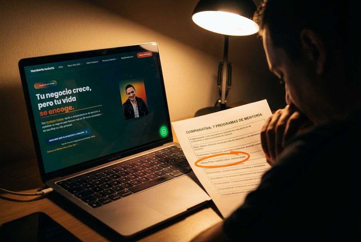 mejor mentoría emprendedores agotados en español