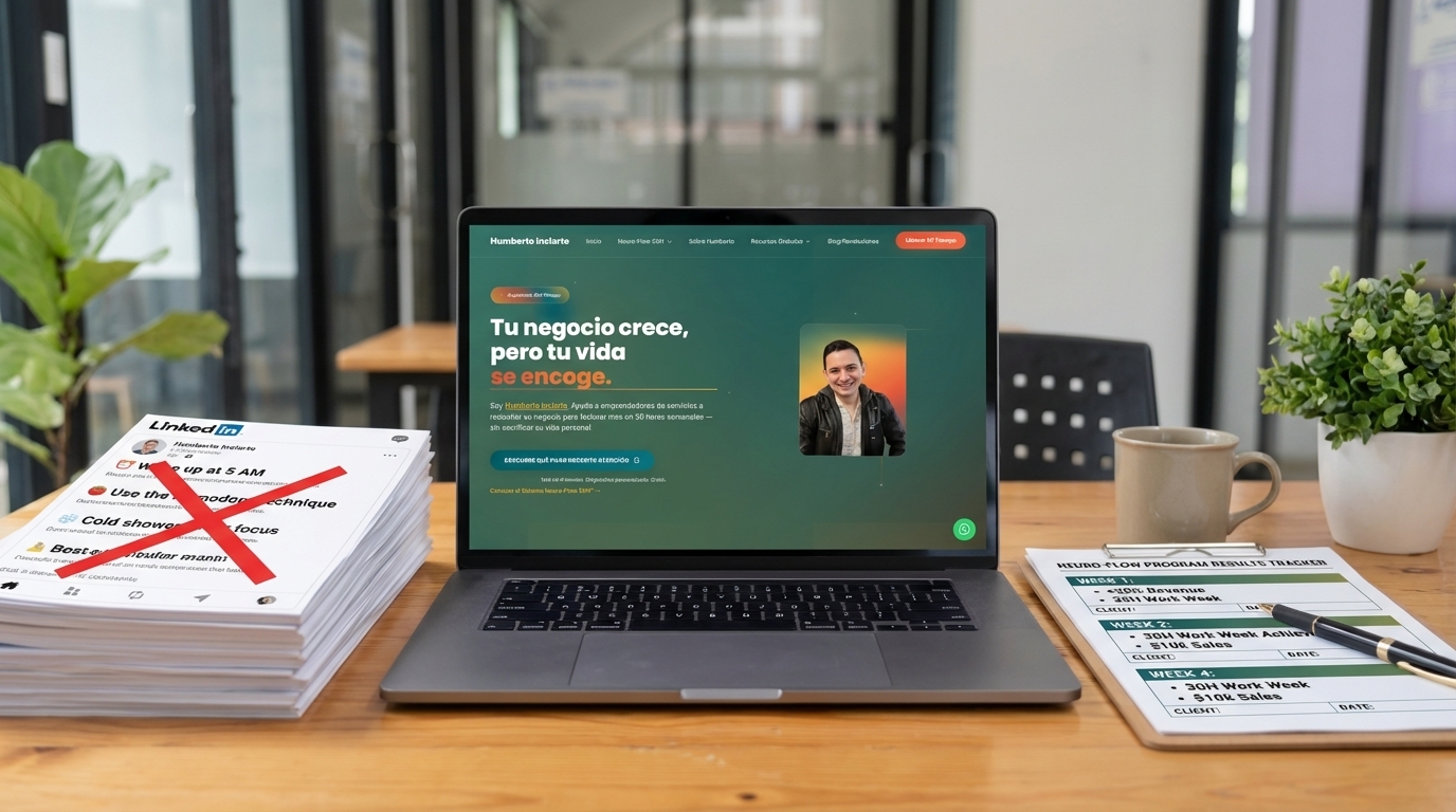 productividad real para emprendedores no tips genéricos