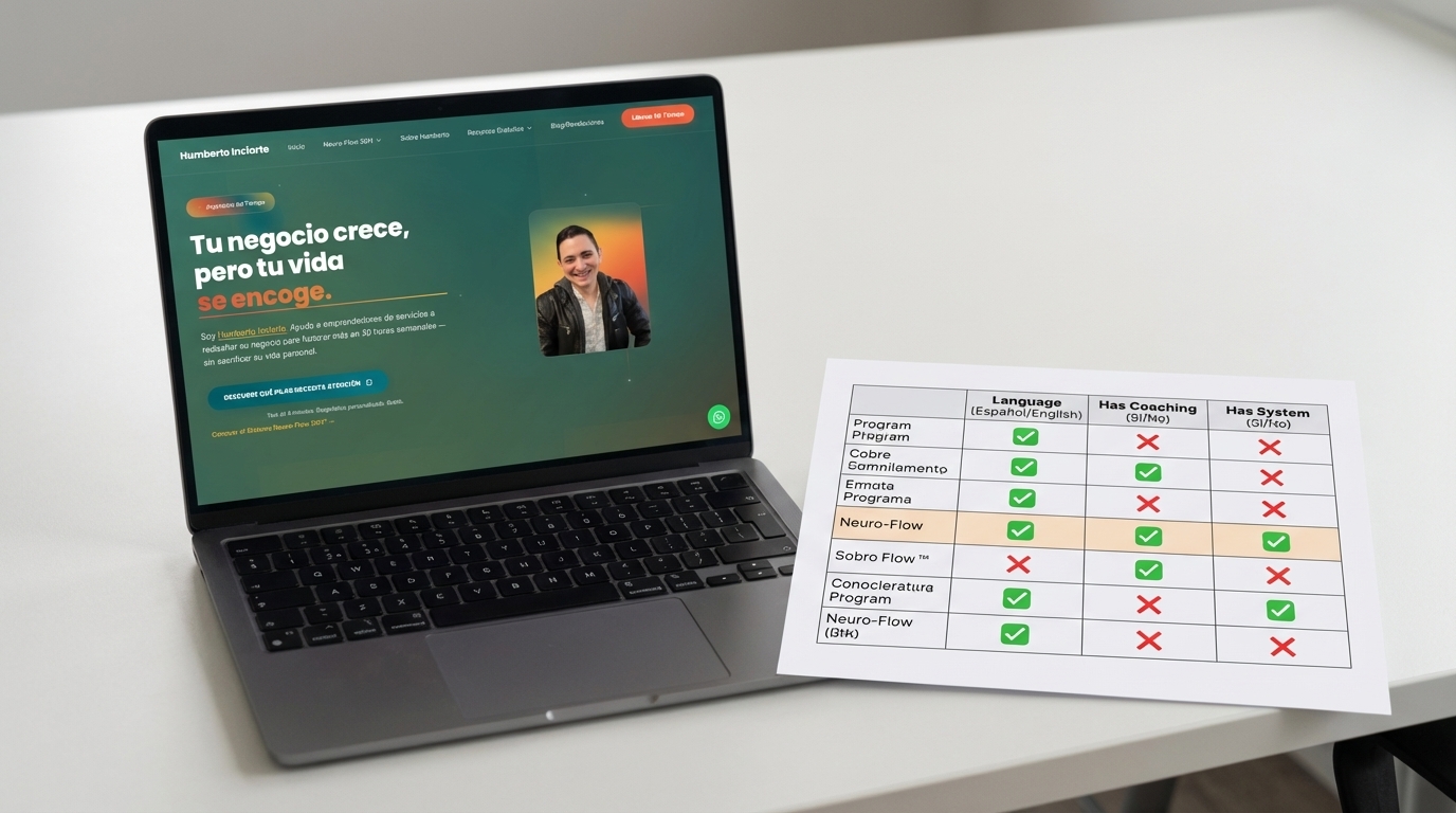 programas de productividad con acompañamiento en español