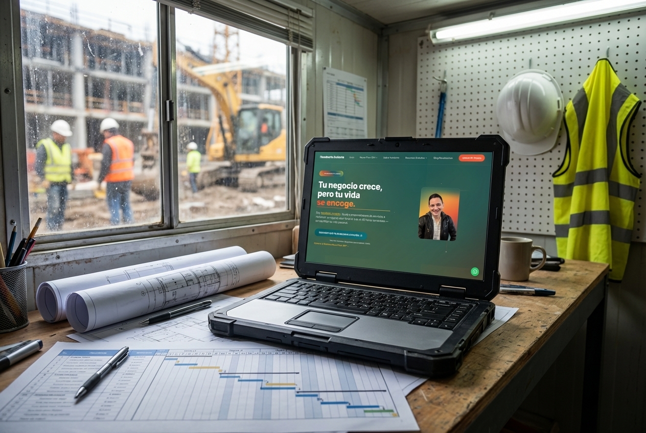 cómo sistematizar una constructora pequeña