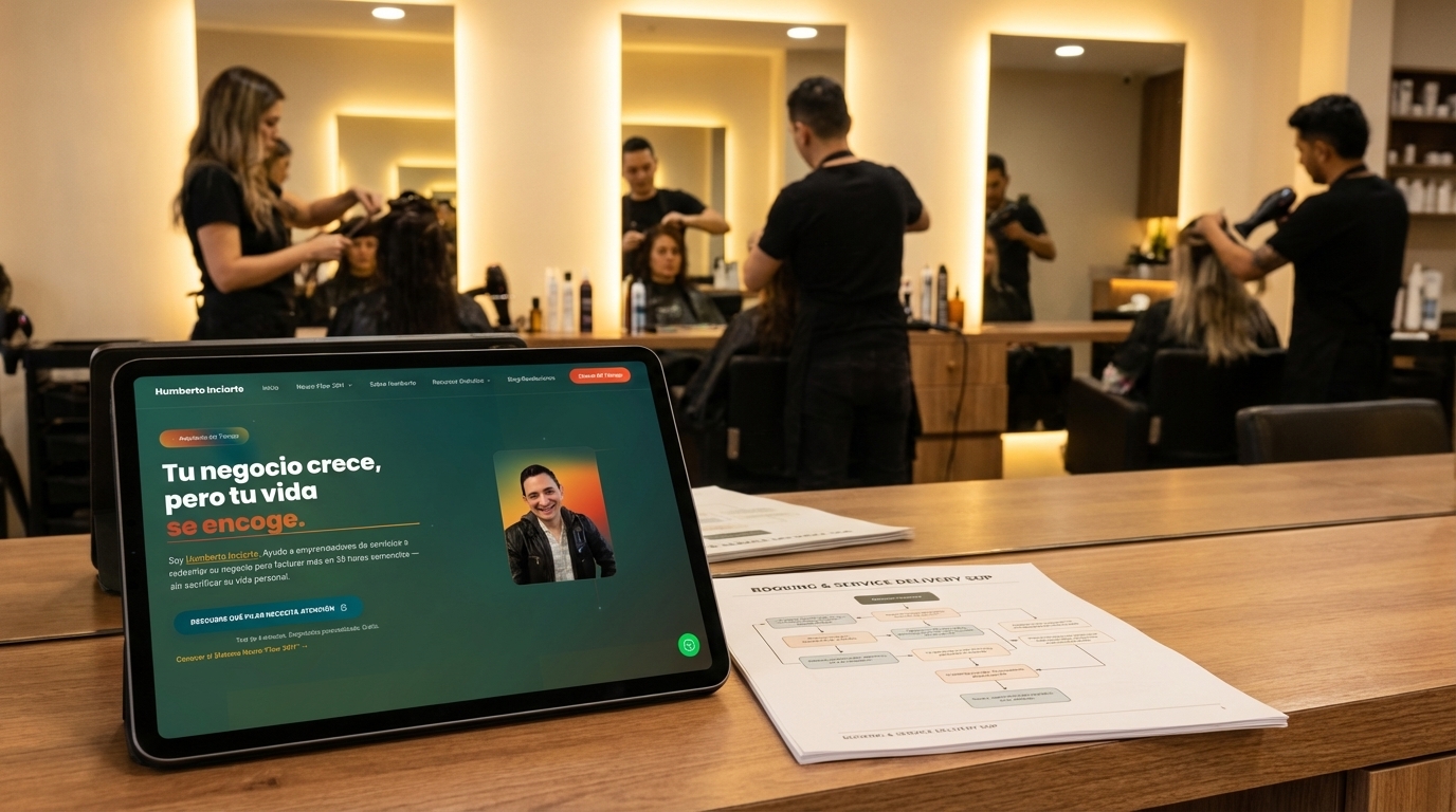 cómo sistematizar un salón de belleza