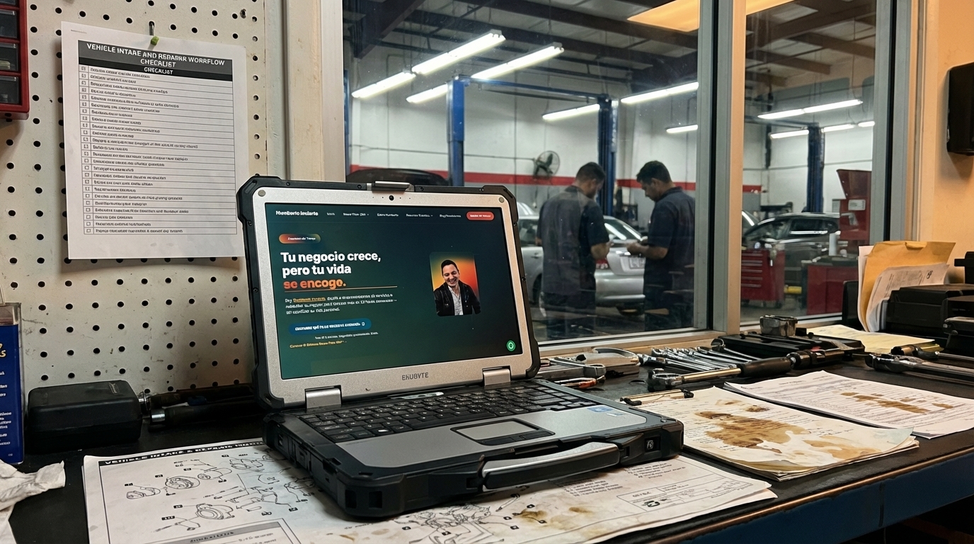 cómo sistematizar un taller mecánico